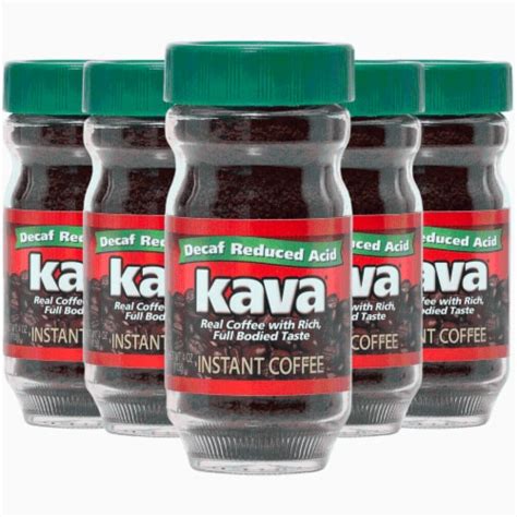 Kava Decaf Instant Coffee Low Acid, 6 ct / 4 oz - Smith’s Food and Drug