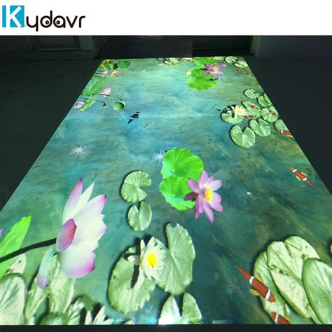 Interactive floor projector for shopping mall | ar kids interactive floor projector game