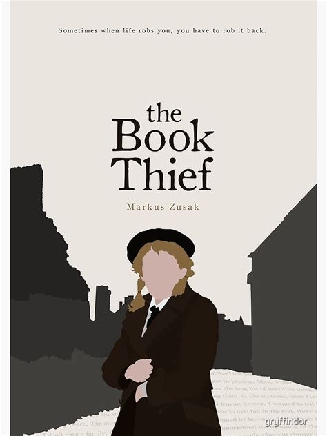 "The Book Thief" Poster for Sale by gryffindor | Redbubble