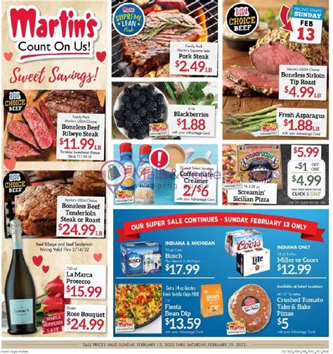 Martin's Supermarket Weekly ad valid from 02/13/2022 to 02/19/2022 - MallsCenters