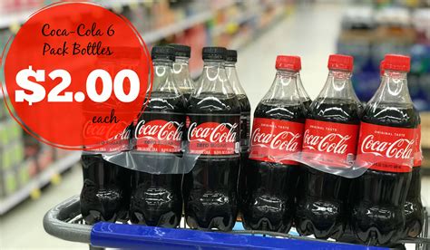 Coca-Cola 6 Pack Bottles Products ONLY $2.00 EACH at Kroger!!! | Kroger Krazy