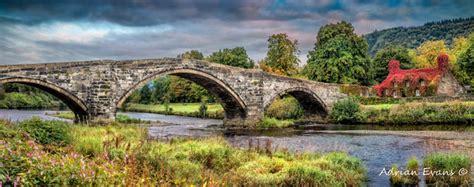 Llanrwst Bridge and Tea Room | In Autumn the most photograph… | Flickr