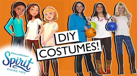 DIY Spirit Riding Free Costumes! Lucky, Pru, and Abigail! | THAT'S THE ...