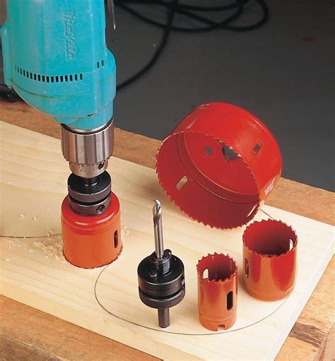 Hole Saws - Bimetal (HSS-Tipped) - Lee Valley Tools