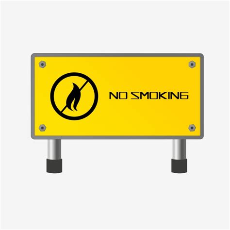 Squares Yellow Clipart Hd PNG, Yellow Square Logo, Warning Sign, Signage, No Smoking PNG Image ...