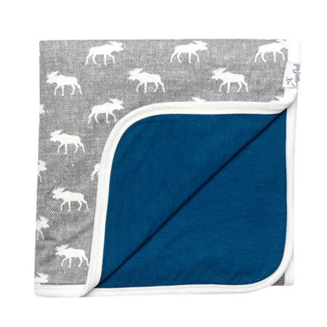 Hooded Kids Fleece Blanket | Moose – Poshinate Kiddos