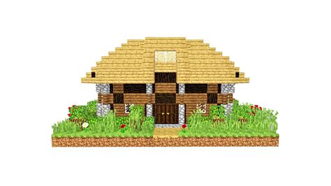 3D model House Minecraft 1 | CGTrader