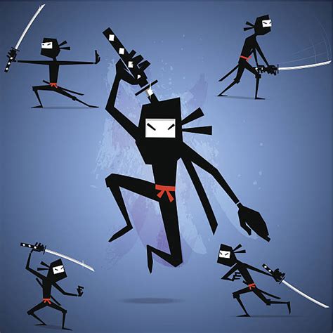 Royalty Free Ninja Clip Art, Vector Images & Illustrations - iStock