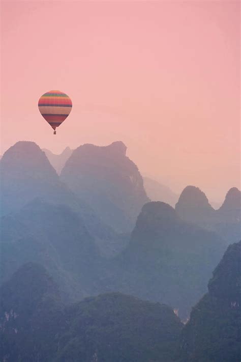 China, Guilin Karst Mountains by Michele Falzone