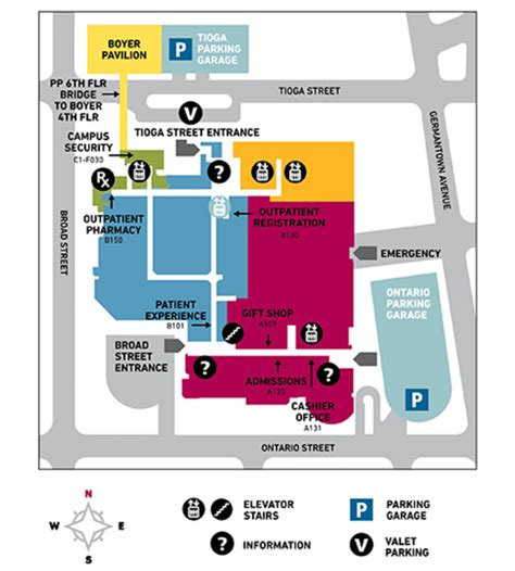 Campus Map | Temple University Hospital | Temple Health