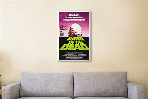 Dawn of the Dead Framed Movie Poster | Vintage Film Wall Art NSW AU