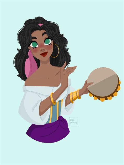 Esmeralda Fanart | Disney Movie Art