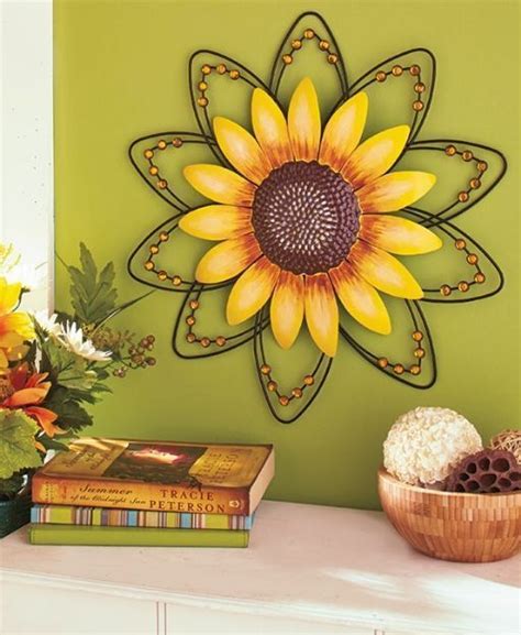 23 Best Sunflower Bedroom Ideas (With images) | Sunflower home decor, Sunflower wall art ...