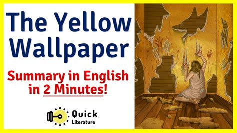 The Yellow Wallpaper | Short Summary | Charlotte Perkins Gilman | Literature NET English 2021 ...