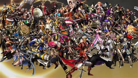 Samurai Warriors 4 Roster by The4thSnake on DeviantArt