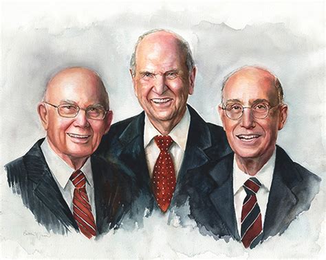 First Presidency Painting LDS General Conference LDS Art | Etsy