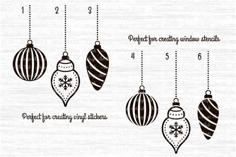 Christmas balls SVG, Christmas ornaments svg, Christmas svg, Clipart By MagicArtLab | TheHungryJPEG