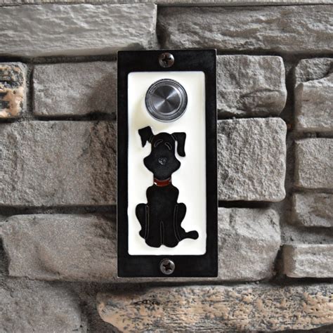 Dog Doorbell With Lighted Button - Etsy