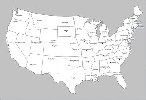 Blank US Map | United States Blank Map | United States Maps