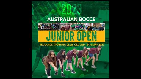 20-21 May: Australian Junior Open - Bocce Australia