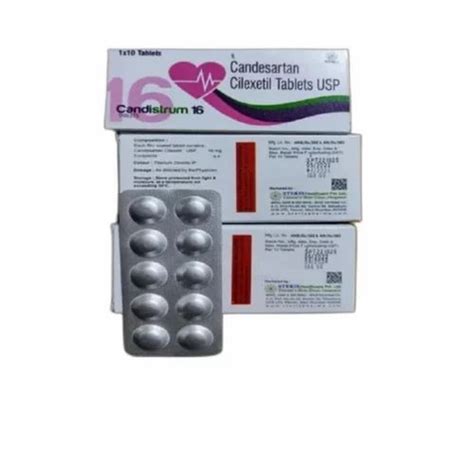 Candistrum (Candesartan cilexetil) 16mg at Rs 200/stripe in Aurangabad ...