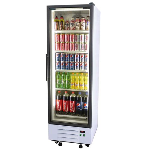 High-Spec Single Door Upright Display Chiller - ECO-Fridge Ltd