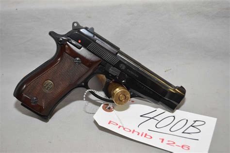 Beretta Model 87BB .22 LR Cal 8 Shot Semi Auto Pistol w/ 97 mm bbl [ blued finish, white dot style s