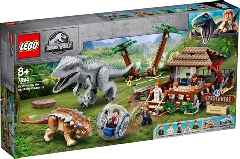 LEGO® Jurassic World 75941 Indominus Rex vs Ankylosaurus - Build and ...