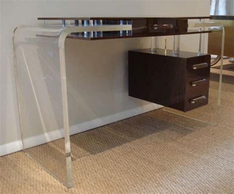 Amazing Lucite Desk. at 1stDibs