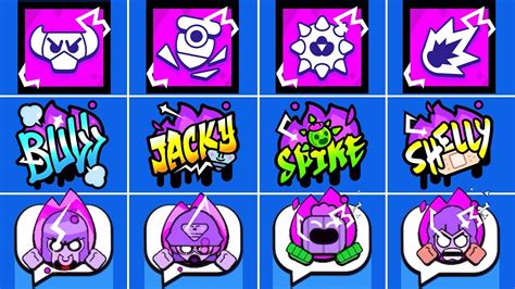 Brawl Stars Hypercharge Pack | Animated Pins, Icons & Sprays - YouTube