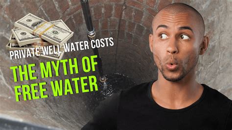 Private Well Water Costs: The Myth of Free Water