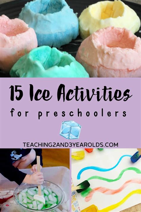 15 Fun Preschool Winter Activities that Involve Ice