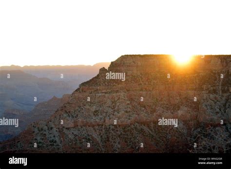 Sunrise at the Grand Canyon Stock Photo - Alamy