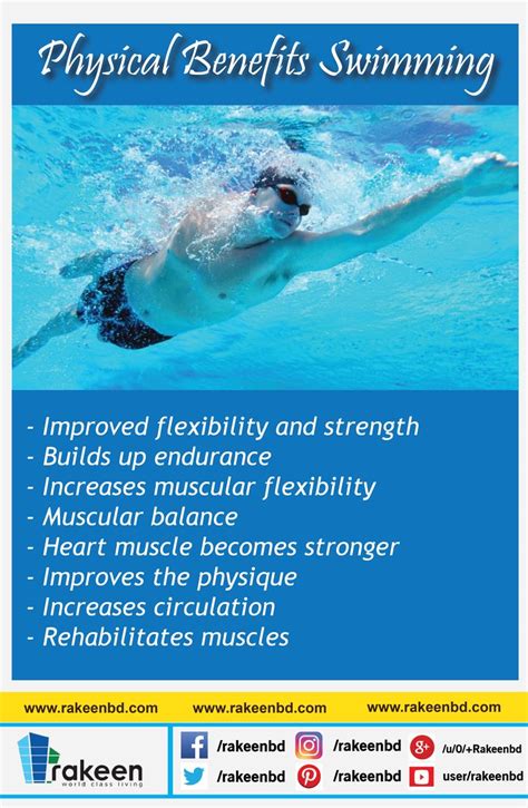 Physical Benefits Swimming | Health tips, Heart muscle, Physics