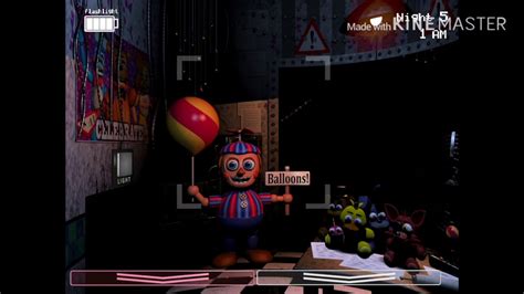 FNAF 2 Balloon Boy In Office Voice Over - YouTube