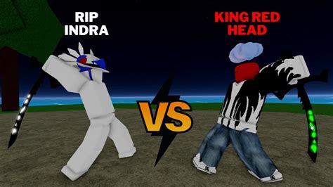 Blox Fruits Rip Indra Vs King Red Head Epic Boss Fight | Second Sea - YouTube