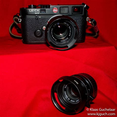 Leica M6 set | My Leica M6 and two lenses have been on a lit… | Flickr