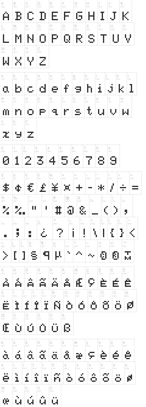 Screen Matrix Font | dafont.com