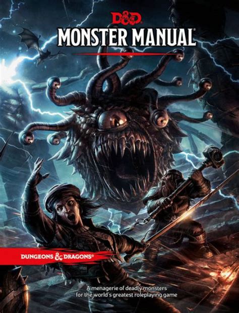 Dungeons & Dragons Monster Manual (Core Rulebook, D&D Roleplaying Game) by Dungeons & Dragons ...