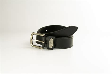 Real Leather Belt Black - Tarzan Shoes