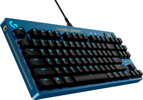 Logitech G PRO TKL Wired Mechanical GX Brown Tactile Switch Gaming Keyboard With RGB ...