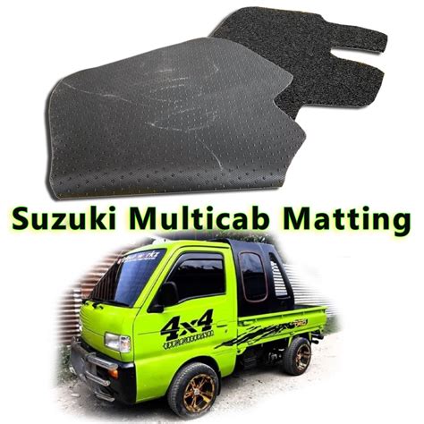 Suzuki MultiCab Every Carry Mini Truck Floor Matting Car Mat Spaghetti Coil Kei Truck Cabin ...