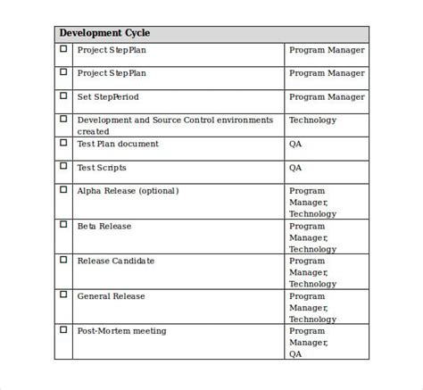 New Product Development Template | HQ Printable Documents