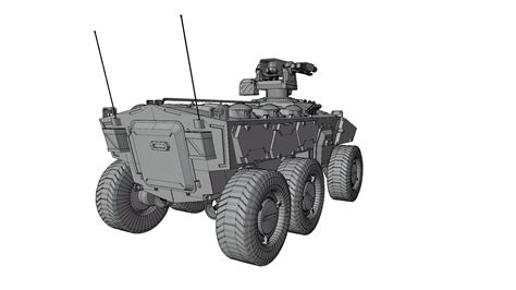 Sci-fi APC 3D Model - TurboSquid 2121958