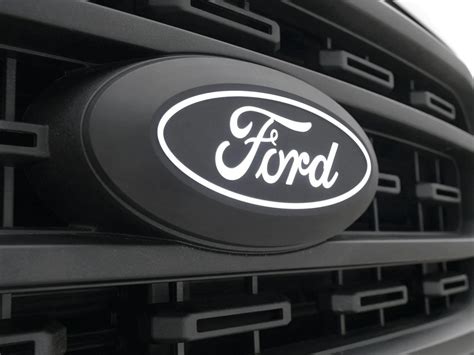 Genuine Ford LED Lighted Ford Oval Grille Emblem For Vehicles Without ...