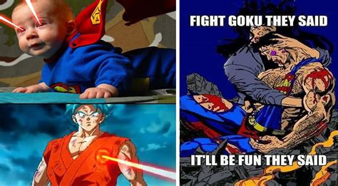 Goku Superman Memes