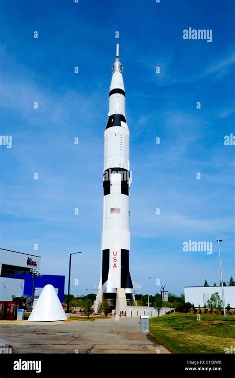 Saturn 5 Model US Space and Rocket Center Huntsville Alabama AL NASA ...