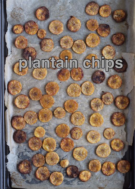 Plantain Chips - Just J.Faye