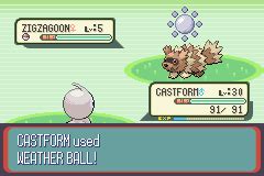 Serebii.net Generation III AttackDex - Weather Ball