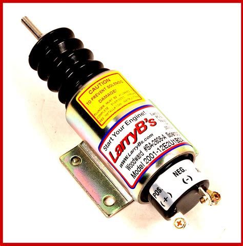 Woodward Fuel Solenoid 12 Volt Wiring Diagram